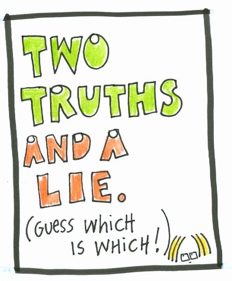 This fun party game can engage the guests and allow their to be competition to win the free horns from Etsy. 2 Truths And A Lie, Two Truths And A Lie, February Activity, Get To Know You Activities, Team Building Games, Team Bonding, Icebreaker Activities, Youth Activities, Ice Breaker Games