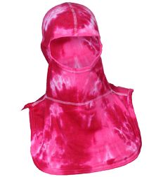 Majestic Fire Apparel: PAC II 100% Nomex Tie-Dye Pink Swirl Firefighting Hood Firefighter Accessories, Law Enforcement Gifts, Fire Gear, Firefighter Gear, Fire Training, Female Firefighter, Firefighter Quotes, Firefighter Emt, Firefighter Gifts