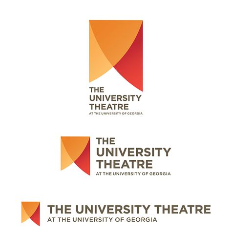 Collegiate Logo Design, University Logo Design Inspiration, Theatre Logo Design, Theatre Branding, University Logo Design, Stage Logo, University Branding, Theatre Logo, Conference Logo