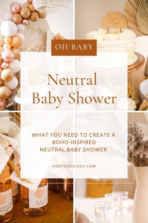 Baby Shower Nutral, Baby Shower Neutral Ideas, Neutral Color Party Decor, Gender Neutral Baby Shower Centerpieces, Baby Neutral Shower Ideas, Baby Shower Decorations Gender Neutral, Subtle Baby Shower Theme, Gender Neutral Centerpieces, Boho Neutral Baby Shower Ideas