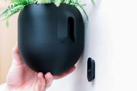 3d Printer Planter, Flower Pot Wall, 3d Printed Furniture, 3d Printed Products, Useful 3d Prints, Pot Wall, Wall Mounted Planters, Plant Pot Design, Herb Garden In Kitchen