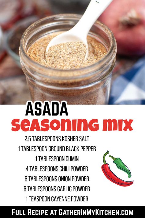 Carne Asada Seasoning Rub, Homemade Carne Asada Seasoning, Authentic Mexican Seasoning, Simple Carne Asada Marinade, How To Season Carne Asada Meat, Mexican Steak Seasoning, Marinade For Carne Asada Meat, Carne Asada Recipes Tacos, Chipotle Carne Asada Recipe