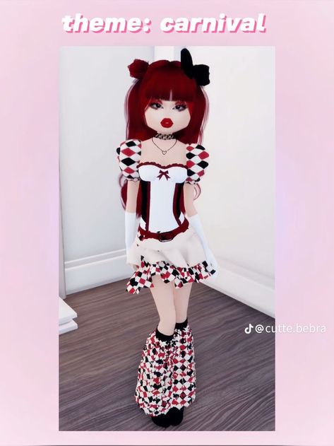 Instagram Model Outfits Dress To Impress, Carnival Outfit Dress To Impress, Summer Camp Dress To Impress, Dress To Impress Scene, Halloween Dress To Impress, Dress To Impress Halloween, Scene Dress To Impress, Roblox Styles, Baddie Dresses