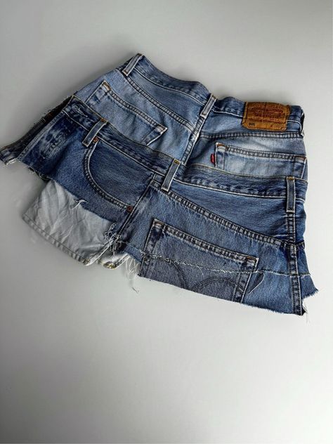 Reworked Denim Skirt ,custom Made Denim Levis 501 Skirt/blue Denim / Made to Order / Custom Made - Etsy Denim Skirt Upcycle, Reworked Denim Skirt, Jeans Upcycle, Reworked Denim, Denim Projects, Upcycle Jeans, Denim Skirts, Levis Denim, Levis 501