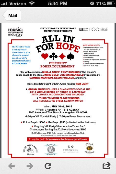 City of hope non- profit poker tournament and fundraiser by Dads poker night casino party Casino Fundraiser Ideas, How To Host A Poker Night, Casino Fundraiser Games, Casino Night Fundraiser Ideas, Casino Night Fundraiser Games, Poker Tournament Fundraiser, Poker Tournament Flyer, Cash Money, Casino Royale Theme