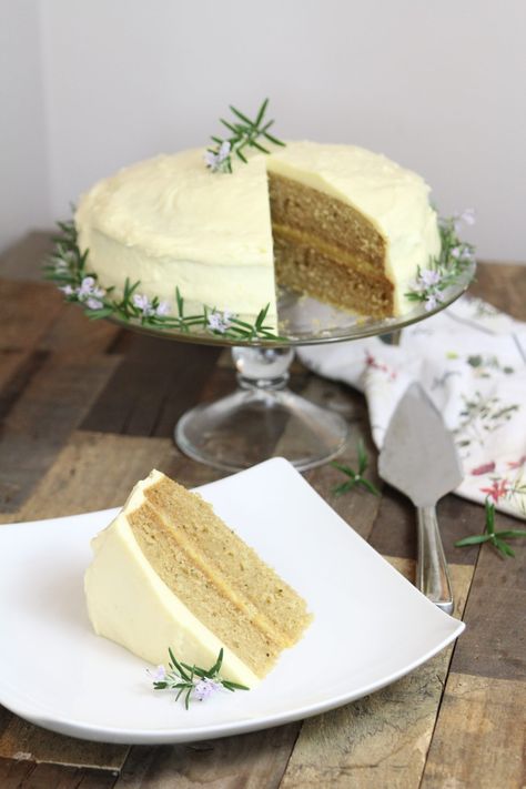 Lemon Rosemary Olive Oil Cake, Rosemary Olive Oil Cake, Rosemary Cake, The Paleo Mom, Chocolate Olive Oil Cake, Orange Olive Oil Cake, Rosemary Olive Oil, Olive Oil Cake Recipe, Vegan Lemon Cake