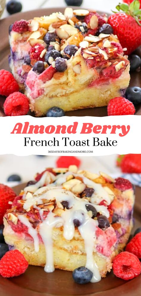 Waffle Sauce, Berry French Toast Bake, Berry French Toast Casserole, Berry French Toast, Perfect French Toast, Summer Breakfast, French Toast Bake, Delicious Breakfast Recipes, French Toast Casserole