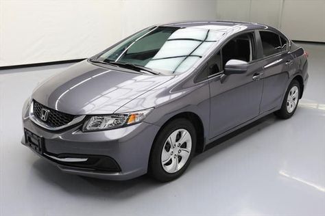 Honda Civic 2015, 2015 Honda Civic, Civic Lx, Honda Cars, Honda Civic, Rear View, Car Door, Suv Car, Texas