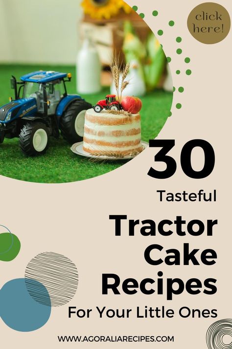 Boys are always fascinated by tractors and other vehicle toys. Try out these tractor cake recipes for your little one's birthday party. These cake recipes are all about making easy-themed cakes at home. You can also make memories at your toddler's birthday party by making the cake yourself. Try some of the most creative and delicious birthday cake recipes for your child's special day. Tractor Cakes For Boys, Easy Tractor Cake, Tractor Birthday Cake, Tractor Cakes, Tractor Birthday Cakes, John Deere Cake, Cakes At Home, Birthday Cake Recipes, Birthday Cake Tutorial