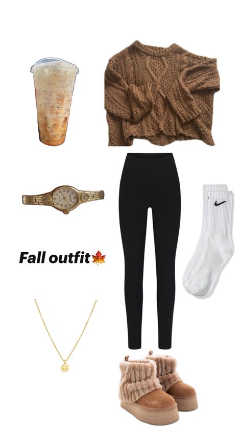 Leggings, sweater, and Ugg boots. The perfect outfit for fall weather Ugg Boots Outfit Leggings, Leggings Uggs Outfit, Ugg Boots And Leggings, Ugg Boots Outfit Fall, Outfits With Ugg Boots, Ugg Boots Outfit, Outfit Leggings, Outfit For Fall, Boots And Leggings