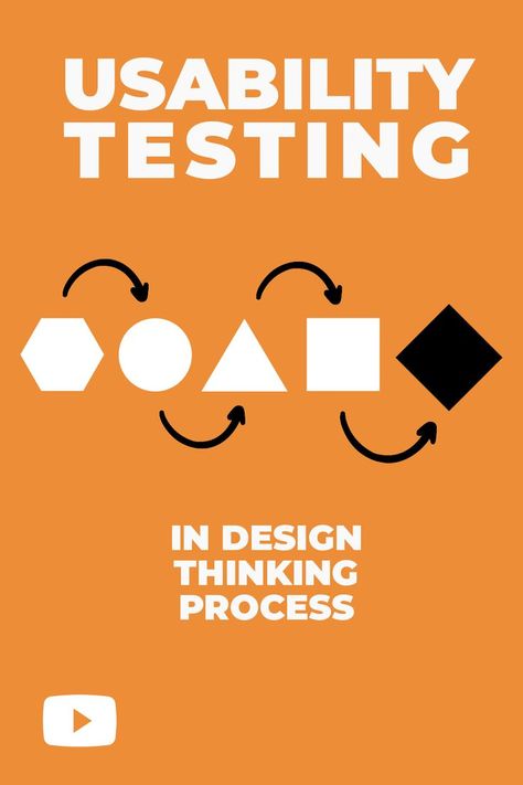 After the prototyping step of the design thinking process we are arriving at the last one, dedicated to validation of all our previous activities. Usability testing is all about verification of our designs, but also assumptions we made in the previous stages. Is the target group of users able to perform tasks that solve their problems through your prototype? Are the assumptions you made during defining and ideation stages correct? Is the functionality of your prototype clear to the testers? Thinking Process, Design Thinking Process, Usability Testing, Design Thinking, Ux Design, Design Tutorials, Last One, In Design, Design