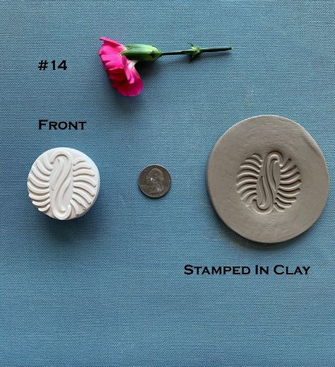 Bisque Stamps, Stamp Texture, Pottery Texture, Pottery Stamps, Pottery Stamp, Bisque Pottery, Texture Tools, Jewelry Polymer Clay, Metal Clay Jewelry