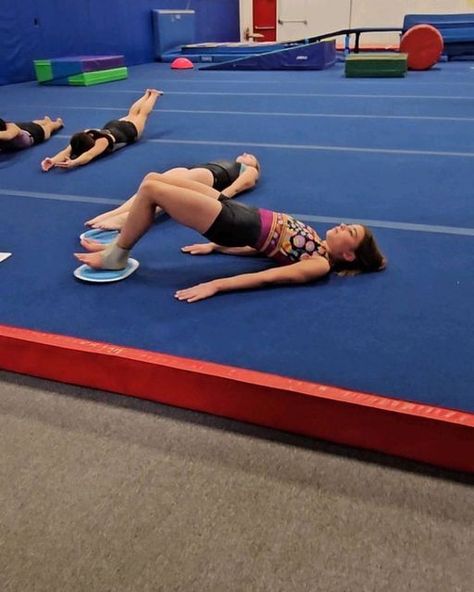 Amanda Sujansky on Instagram: "Last month of meet season conditioning for 2023! Clamshell side note: have the girls put their hand on their hip so they can feel if their hip starts to rotate/rock. If they're hip starts to rotate, have them decrease the range of motion or just give a little more focus on not rotating the hip. Check out the last post for the breakdown. #strong #strength #conditioning #circuit #circuittraining #2023 #meetseason #clamshell #legday #legworkout #glutes #gluteworkout #shoulderworkout #coreworkout #core #absofsteel #bearcrawl #nj #newjersey #gymnastics" Gymnastics Conditioning Workout, Gymnastic Conditioning, Gymnastics Conditioning Circuit, Front Roll Gymnastics, Gymnastics Core Conditioning, Recreational Gymnastics Drills, Gymnastics Vault Running Drills, Conditioning Circuit, Gymnastics Conditioning