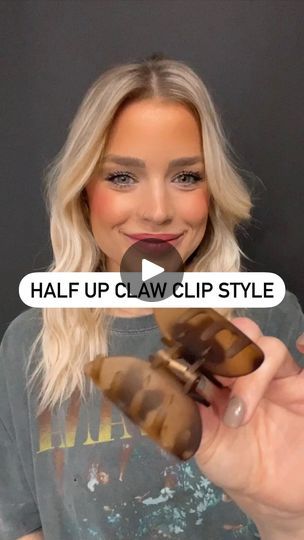 11K views · 282 reactions | half up claw clip style!m using @mykitsch no snag elastics + small claw clip!⁣
⁣
use code SAMANTHASBEAUTYCONFESSIONS to save! 💰 ⁣
⁣
tag a friend who would love this look! ‼️ ⁣
⁣
@behindthechair_com @thebtcteam @ultabeauty @sephora ⁣
@beautylaunchpad @hairbrained_official #clawclip #clawcliphairstyle #halfuphairstyle #halfuphairstyle #easyhairstyles #behindthechair #thebtcteam #samanthasbeautyconfessions #hairstyles #clawcliphairstyle #clawclip #hair #hairideas #hairinspo #hairgoals #tuesday #easyhairstyles #quickhairstyles #hairstyles #hairstylist #haireducation #blonde #blondehair #balayage #hairtutorial #hairtips | SAMANTHA HARMAN | HAIR TUTORIALS | HAIRSTYLIST EDUCATION | isotrish · Original audio Half Up Claw Clip Hairstyles, Half Up Claw Clip, Hairstylist Education, Small Claw Clip, Clip Hairstyles, Half Updo, Easy Video, Quick Hairstyles, Half Up Hair