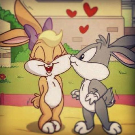 bugs and lola bunny Bugs And Lola, Box Bunny, Looney Tunes Wallpaper, Looney Tunes Show, Baby Looney Tunes, Bunny Drawing, Looney Tunes Cartoons, Cute Canvas Paintings, Cartoon Painting