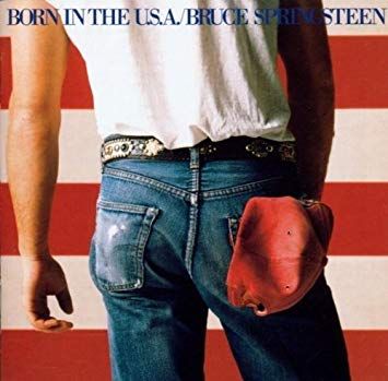 Bruce Springsteen Albums, Greatest Album Covers, Born In The Usa, Joe Strummer, E Street Band, Iconic Album Covers, Dancing In The Dark, Annie Leibovitz, Great Albums