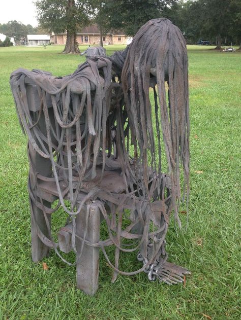 monster mud halloween | Monster mud meets skeleton Pvc Monster Halloween, Monster Mud, Creepy Halloween Props, Haunted Trail, Halloween Props Scary, Fun Diy Halloween Decorations, Scary Halloween Decorations Outdoor, Scary Halloween Decorations Diy, Halloween Lawn