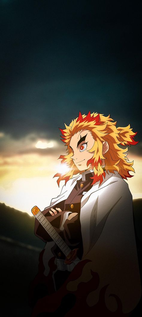 Rengoku Wallpaper, Image Dbz, Il Re Leone, Cool Anime Backgrounds, Wallpaper Animes, Demon King Anime, Anime Artwork Wallpaper, Character Wallpaper, Anime Canvas