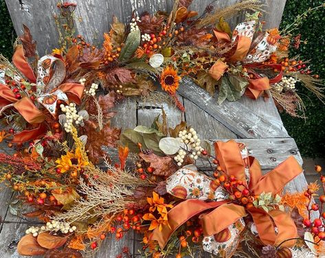 Autumn table decorations