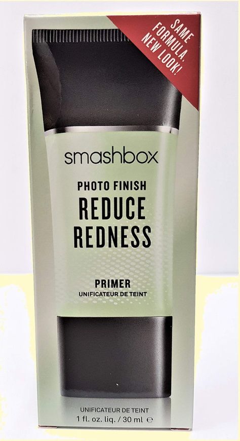 Smashbox Photo Finish Reduce Redness Primer 1oz (30ml) Aging Makeup, Anti Aging Makeup, Smaller Pores, Minimize Pores, Face Primer, Makeup Primer, Nyx Professional Makeup, Rimmel, Uneven Skin