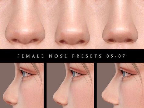 Sims 4 female nose presets Sims 4 Cc Face Presets Female, Ts4 Cc Skin Presets, Sims 4 Mods Presets, Eye Presets Sims 4 Cc Cute, Sims Cc Nose Preset, The Sims 4 Body Presets Female, Nose Preset Sims 4 Cc, Cc Sims 4 Noses, Nose Sliders Sims 4