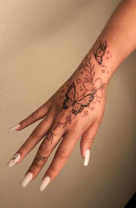 Sketchy Tattoo, Mandala Hand Tattoos, Arm Sleeve Tattoos For Women, Around Arm Tattoo, Small Pretty Tattoos, Flash Tattoo Designs, Hand Tattoos For Women, Feminine Tattoo, Small Hand Tattoos