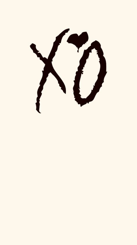 Xoxo Tattoo Fonts, Xo Tattoo The Weeknd, Xoxo Tattoo, The Weeknd Tattoo, Xo Tattoo, Weeknd Poster, V Tattoo, The Weeknd Poster, 18th Bday