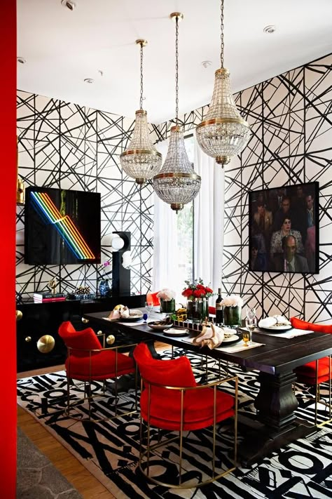 Rock And Roll Room, Timeless Interior Design, Timeless Interior, Chainsmokers, Kelly Wearstler, Top Interior Designers, Eclectic Interior, Eclectic Home, Rock Star