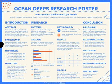 Page 3 | Free Research Posters for Google Slides and PowerPoint Scientific Research Poster, Research Poster Template, Scientific Poster, Presentation Maker, Free Websites, Research Poster, Poster Template Free, Great Presentations, More Than Enough