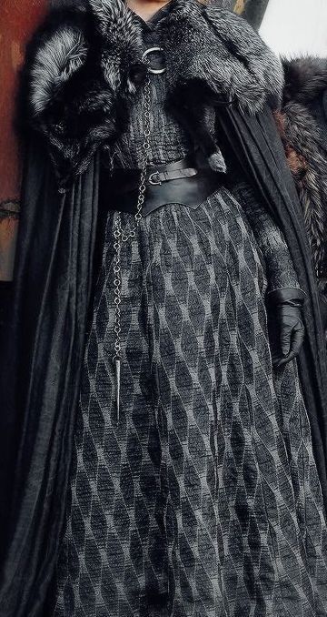 Game Of Thrones Costumes, Characters Aesthetic, Gra O Tron, House Stark, Games Of Thrones, Sansa Stark, Medieval Clothing, Medieval Dress, Fantasy Gowns