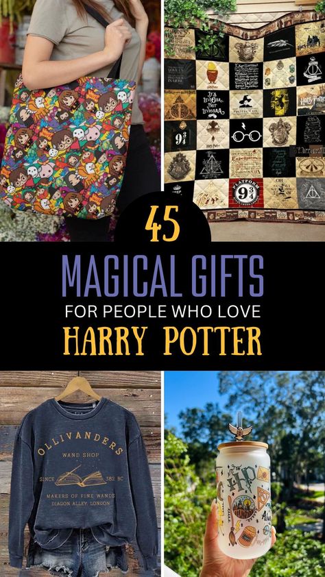 If you’re searching for a Harry Potter gift for a friend, you are going to love this collection of magical ideas! Harry Potter Gifts For Kids, Harry Potter Gift Basket Ideas, Harry Potter Gifts For Adults, Harry Potter Teacher Gifts, Harry Potter Basket, Harry Potter Gift Wrapping Ideas, Harry Potter Gifts Ideas, Harry Potter Gift Ideas Diy, Harry Potter Diy Gifts