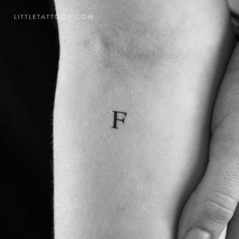 F Uppercase Serif Letter Temporary Tattoo - Set of 3 Fonts for tattoos #fontsfortattoos tattoo #tattoo tattoos #tattoos fonts #fonts font #font 9.301 Letter F Tattoo, Red Ink Tattoo Words, Letter Tattoo Fonts, Roman Numeral Tattoo Font, Spine Tattoo Quotes, Tattoo Word Fonts, Fonts For Tattoos, F Tattoo, Tattoos Fonts