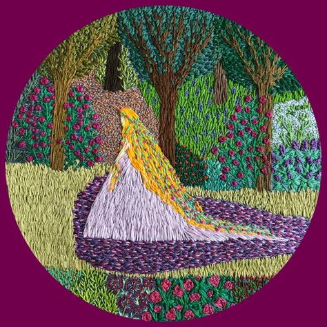 Embroidery Artists, Definition Art, Woodland Scene, Cute Bedroom Decor, Art Uk, Hand Embroidery Art, Song Bird, Buy Prints, Hoop Art