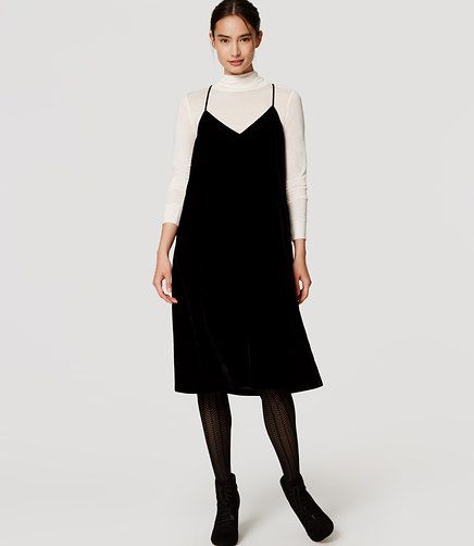 Velvet Slip Dress Black Dress With Turtle Neck, Turtle Neck Under Dress, Turtleneck Outfits, Turtleneck Layering, Turtleneck Under, Velvet Slip Dress, Dress Velvet, Trip Outfits, Velvet Midi Dress