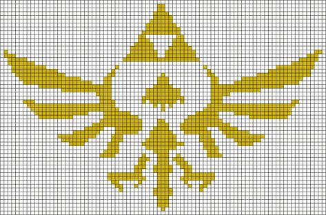 Alpha pattern #20373 | BraceletBook Zelda Alpha Pattern, Legend Of Zelda Embroidery, Link Pixel Art, Zelda Pixel Art, Zelda Cross Stitch, Zelda Perler, Zelda Pattern, Zelda Triforce, Cool Friendship Bracelets