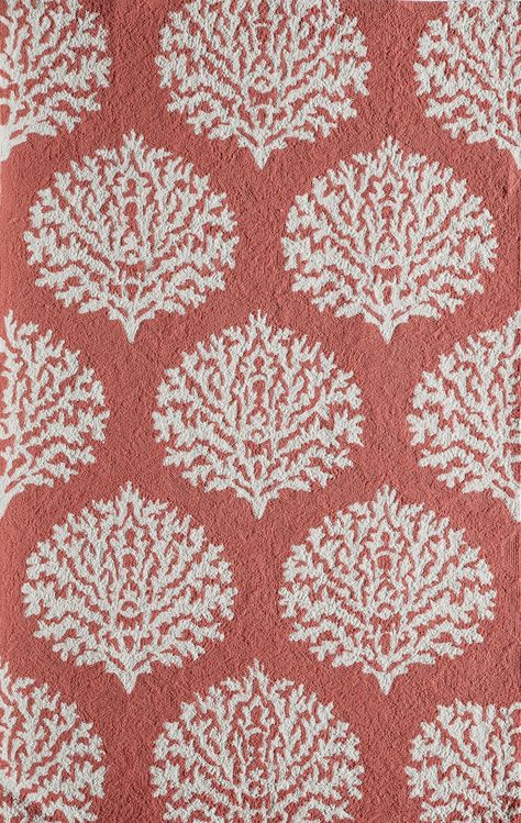 Hamptons Rug, Coral Area Rug, Coral Rug, Damask Rug, Momeni Rugs, Poster Photo, Area Rug Decor, Lattice Pattern, Flowers Wallpaper