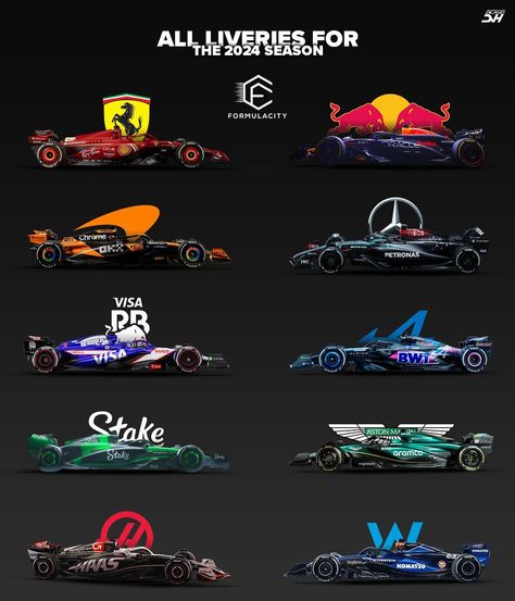 F1 2024 Wallpaper, F1 2024, Car Side View, Car Animation, Baby Cartoon Drawing, Red Bull F1, Motorcycle Drawing, Auto Racing Events, F1 Art