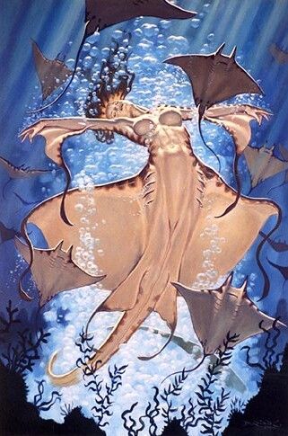 Dorian Cleavenger, Mermaid Drawings, Mermaids And Mermen, Beautiful Mermaids, Mystical Creatures, Mermaid Art, Creature Concept, Sharks, Sea Creatures