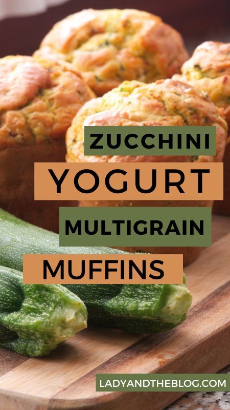 Zucchini Yogurt Multigrain Muffins Multigrain Muffins, Blueberry Donuts, Yogurt Muffins, Oatmeal Pancakes, Yogurt Smoothies, Multigrain, Honey And Cinnamon, Quick Bread, Muffin Recipes