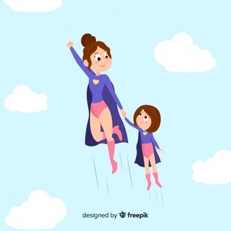 Supermom Logo, Superhero Family, Mothersday Cards, Illustration Story, Mother Day Wishes, Mothers Day Decor, Pop Art Comic, Mother's Day Greeting Cards, Comic Book Style