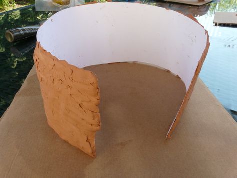 how to make a model Celtic Roundhouse at navigating by joy homeschoolers Stone Age House School Project, Stone Age Houses, Celtic House, Celtic Roundhouse, Diy Fort, Celtic History, Terrain Building, The Celts, Kids Homework