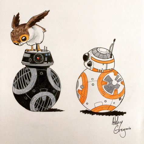 Droid Star Wars, Starwars Funny, Star Wars Painting, Star Wars Bb8, Star Wars The Last Jedi, Star Wars Quotes, Star Wars Droids, Star Wars Facts, Star Wars Drawings