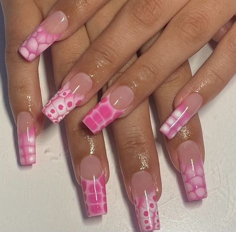 Blooming Gel, Pink Acrylic Nails, Neon Nails, Birthday Nails, Gel Nail Designs, Fire Nails, Dream Nails, Pretty Acrylic Nails, Summer Nail