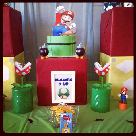 Super Mario Party Favors by Lauren Mario Party Favors, Super Mario Party Favors, Party Favors Diy, Party Favor Ideas, Super Mario Party, Favors Diy, Mario Party, Favor Ideas, 8th Birthday