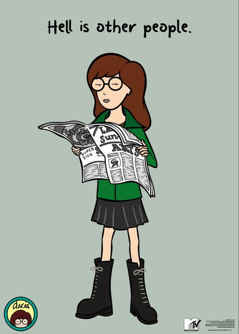 Daria Wallpaper, Daria Show, Daria Quotes, Daria Mtv, Daria Morgendorffer, Sleepy Girl, Art Jokes, Character Quotes, Silly Me