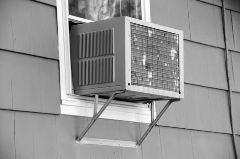 In 1931, two individuals invented the first individual room air conditioner that sits on the ledge of windows. In 1931 these machines cost between $10,000 and $50,000, the equivalent of $120,000 and $600,000 today! #HVAC #FunFactFriday #Airconditioner #History #HVACR #FloridaAcademy Window Unit Air Conditioners, Window Ac Unit, Window Ac, Air Conditioner Units, Room Air Conditioner, Window Air Conditioner, Window Unit, Central Air Conditioning, Ac Units