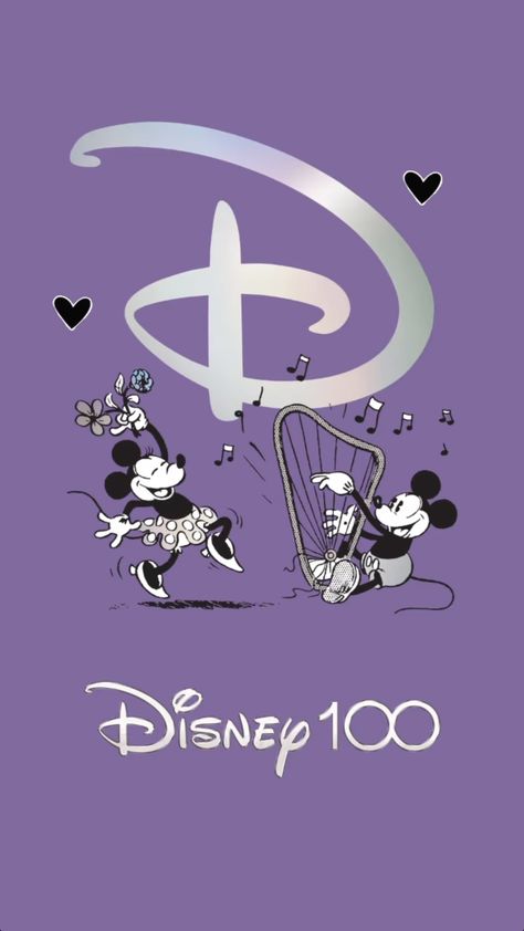 Disney 100 Years Of Wonder Wallpaper, Disney 100 Wallpaper, Disney Wallpaper For Iphone, Disney Lockscreen, 100 Wallpaper, Disney 100 Years, Mickey Mouse Art, Images Disney, Disney Background