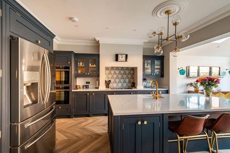 Pricing — Herringbone Kitchens Herringbone Kitchen, Kitchen Diner Extension, Open Plan Kitchen Dining Living, Open Plan Kitchen Diner, Open Plan Kitchen Dining, Open Plan Kitchen Living Room, Casas Coloniales, Kitchen Dining Living, Kitchen Installation