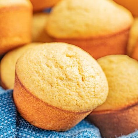 Easy Buttermilk Cornbread Muffins - The Stay At Home Chef Buttermilk Cornbread Muffins, Easy Buttermilk Cornbread, Gluten Free Corn Muffins, Sweet Cornbread Muffins, Easy Homemade Cornbread, Cornbread Muffin, Cornbread Muffins Recipe, Buttermilk Cornbread, Banana Bread Recipe Moist