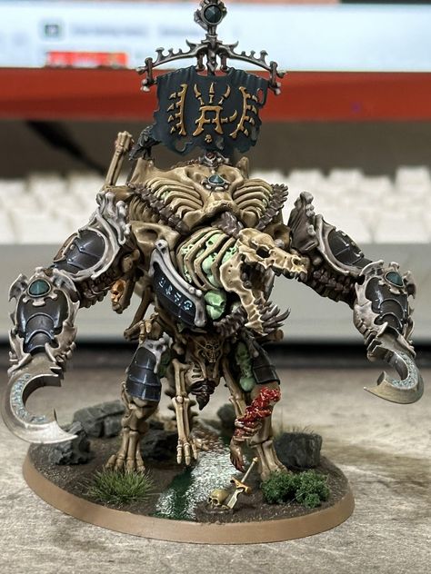 Ossiarch Bonereapers Paint Scheme, Warhammer Undead, Biomechanical Engineering, Ossiarch Bonereapers, Warhammer Aos, Model Ideas, Miniature Wargaming, Warhammer Fantasy, Paint Schemes